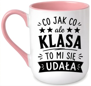 Kubek z nadrukiem śmieszny prezent Dzień Nauczyciela koniec Roku Szkolnego