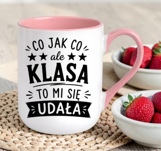 Kubek z nadrukiem śmieszny prezent Dzień Nauczyciela koniec Roku Szkolnego
