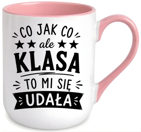 Kubek z nadrukiem śmieszny prezent Dzień Nauczyciela koniec Roku Szkolnego