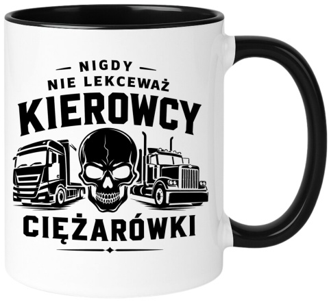 Kubek z nadrukiem śmieszny prezent dla Kierowcy ciężarówki