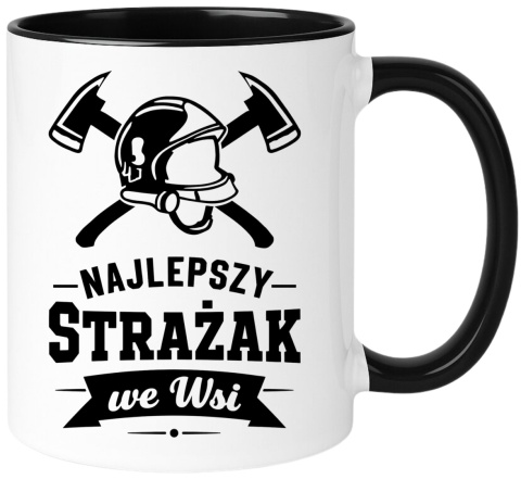 Kubek z nadrukiem śmieszny prezent dla Strażaka - Najlepszy Strażak...