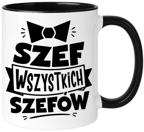 Kubek z nadrukiem śmieszny prezent dla Szefa