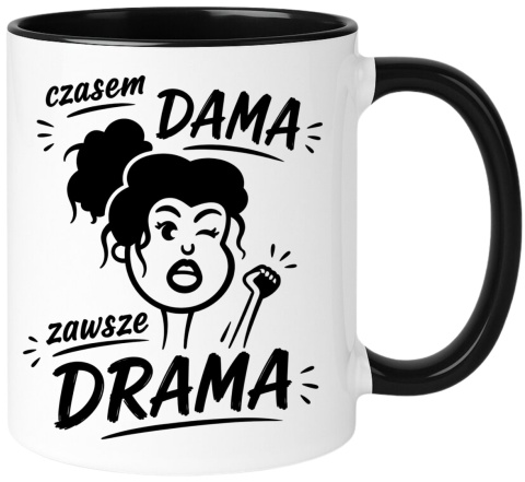 Kubek z nadrukiem śmieszny prezent dla koleżanki dziewczyny mamy
