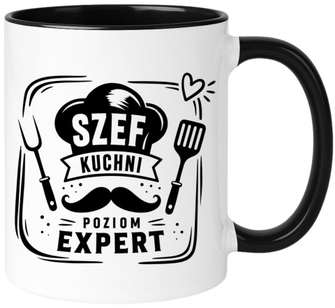 Kubek z nadrukiem śmieszny prezent dla kucharza - Szef Kuchni...