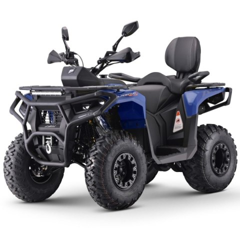 Quad ASIX GLADIATOR 200 4T T3B niebieski - homologacja