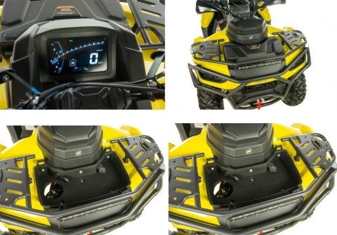 Quad ASIX GLADIATOR 200 4T T3B żółty - homologacja