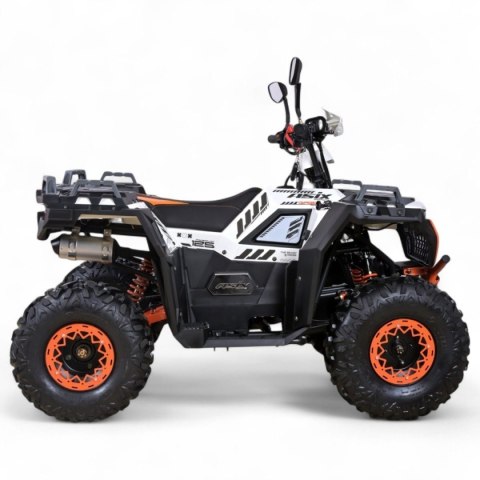 Quad ASIX GRIZZLY 125 4T 3+R półautomat pomarańczowy