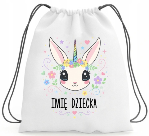 Worek na buty kapcie Plecak do Szkoły Przedszkola z imieniem Dziecka wzory