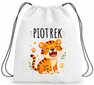 Worek na buty kapcie Plecak do Szkoły Przedszkola z imieniem Dziecka wzory