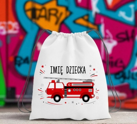 Worek na buty kapcie Plecak do Szkoły Przedszkola z imieniem Dziecka wzory