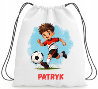 Worek na buty kapcie Plecak do Szkoły Przedszkola z imieniem Dziecka wzory
