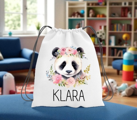 Worek na buty kapcie Plecak do Szkoły Przedszkola z imieniem Dziecka wzory